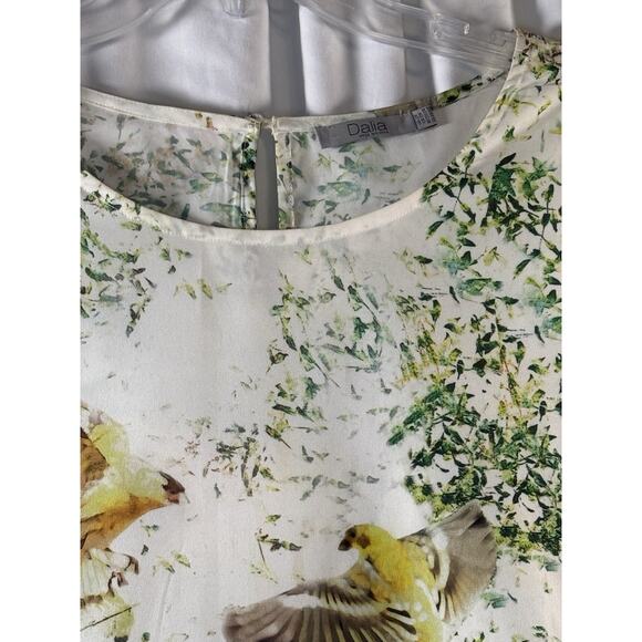 Dalia Sleeveless Top, Ivory/Yellow/Green, Sz: 2X, Summer, 82-09 - Picture 3 of 9